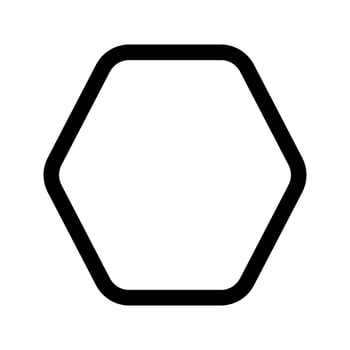 Hexagon Icon Vector Symbol Design Illustration