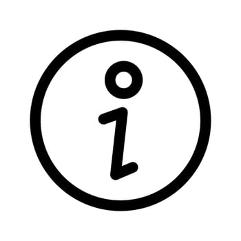 Information Icon Vector Symbol Design Illustration
