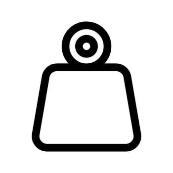 Weight Icon Vector Symbol Design Illustration