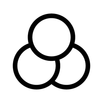 Color Filter Icon Vector Symbol Design Illustration