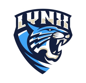 Lynx Wildcat Logo Mascot vector