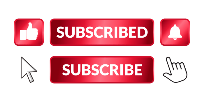 subscribe button like comment share png