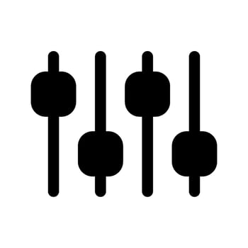 Controls Icon Vector Symbol Design Illustration