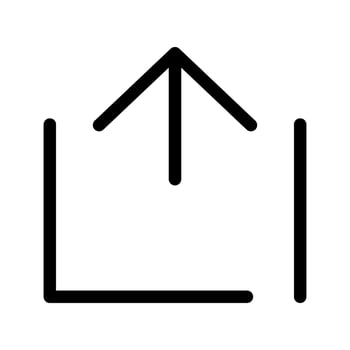 Upload Icon Vector Symbol Design Illustration