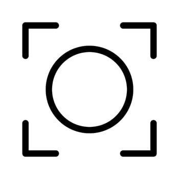 Shoot Icon Vector Symbol Design Illustration