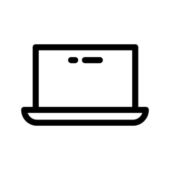 Laptop Icon Vector Symbol Design Illustration