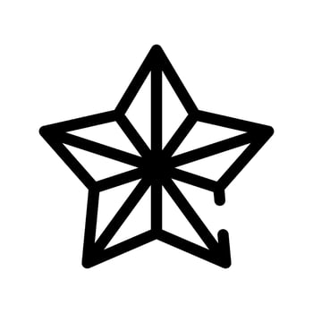 Star Icon Vector Symbol Design Illustration