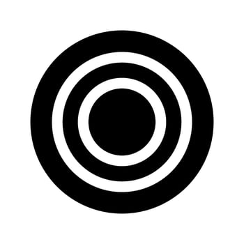 Target Icon Vector Symbol Design Illustration
