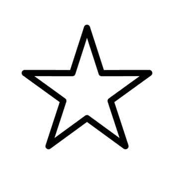 Star Icon Vector Symbol Design Illustration