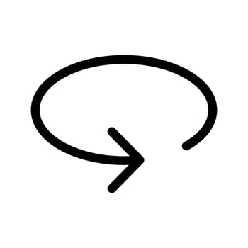 Spin Icon Vector Symbol Design Illustration