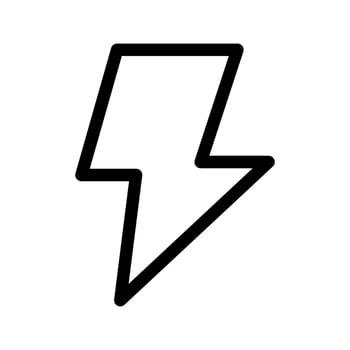 Electricity Icon Vector Symbol Design Illustration