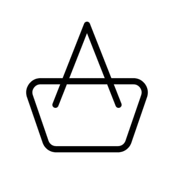 Shopping Bag Icon Vector Symbol Design Illustration