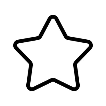Star Icon Vector Symbol Design Illustration