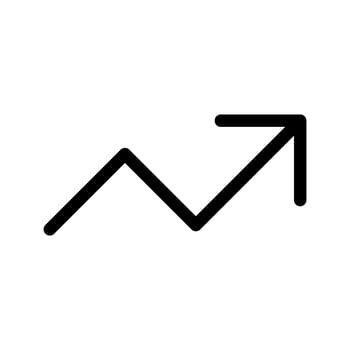 Trending Icon Vector Symbol Design Illustration
