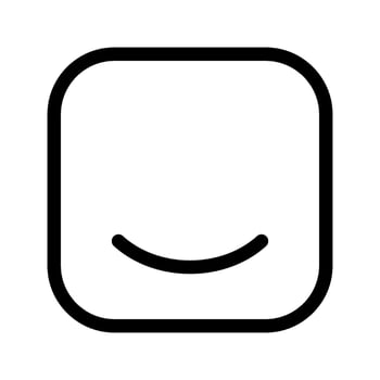Smile Face Icon Vector Symbol Design Illustration