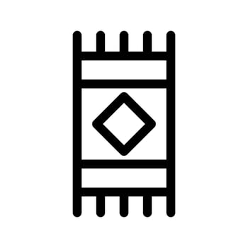 Carpet Icon Vector Symbol Design Illustration