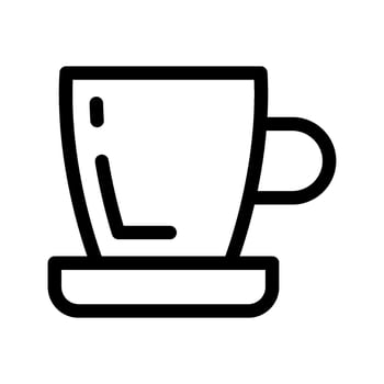 Mug Icon Vector Symbol Design Illustration