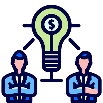 Business man idea concept. AI Generated png