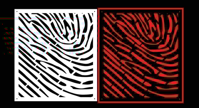 Decorative wall panels set Jali design CNC pattern, laser cutting pattern, router CNCcutting. vector