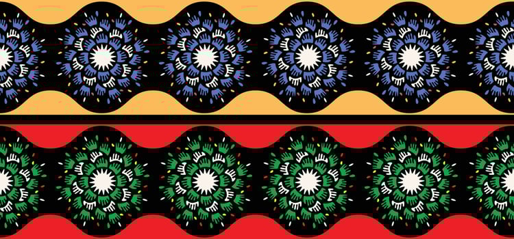 Aztec ethnic patterns are traditional. Geometric oriental seamless pattern. Border decoration. Design for background, wallpaper, vector illustration, textile, carpet, fabric, clothing, and embroidery.