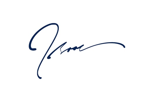signature series A design illustration vector