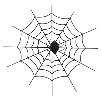spider web on halloween png