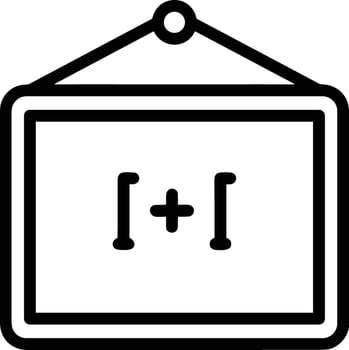 Teacher icon symbol vector image. Illustration of the training business school classroom icon design image
