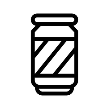 Soda Can Icon Vector Symbol Design Illustration