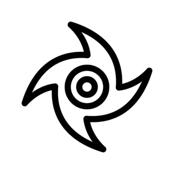 Hurricane Icon Vector Symbol Design Illustration