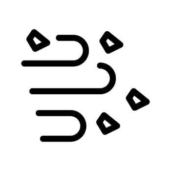 Wind Icon Vector Symbol Design Illustration