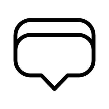 Chat Icon Vector Symbol Design Illustration