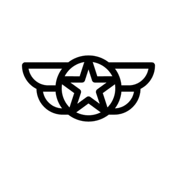 Army Icon Vector Symbol Design Illustration