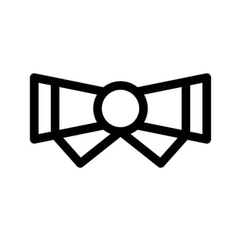 Hair Bow Icon Vector Symbol Design Illustration