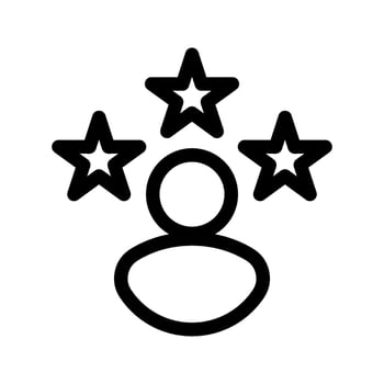User Feedback Icon Vector Symbol Design Illustration