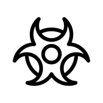 Hazard Icon Vector Symbol Design Illustration