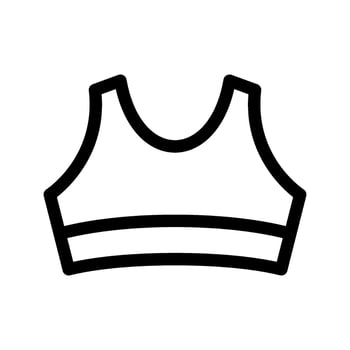 Bra Icon Vector Symbol Design Illustration