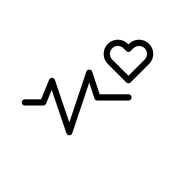 Cardiology Icon Vector Symbol Design Illustration