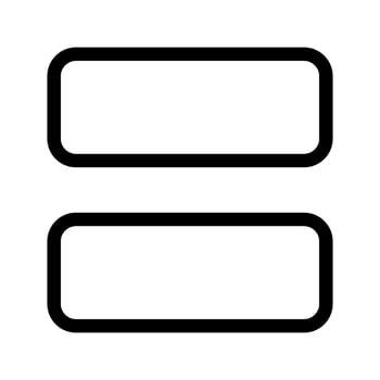 List Icon Vector Symbol Design Illustration