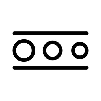 Pagination Icon Vector Symbol Design Illustration