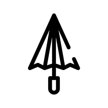 Umbrella Icon Vector Symbol Design Illustration