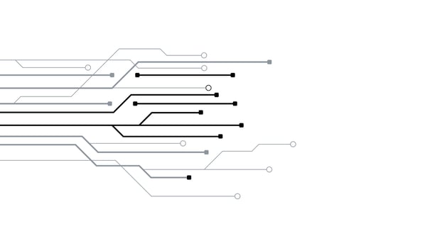 circuit board technology background. future electronics tech concept. movement. vector illustration element