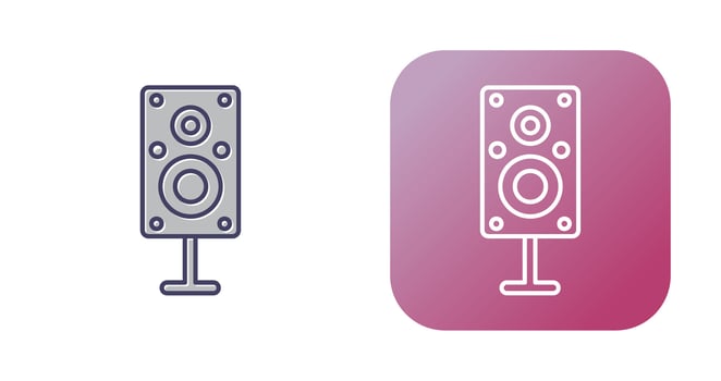 Speakers Vector Icon