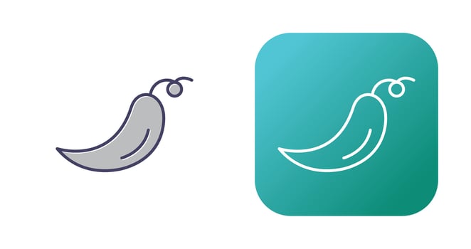 Chilli Vector Icon