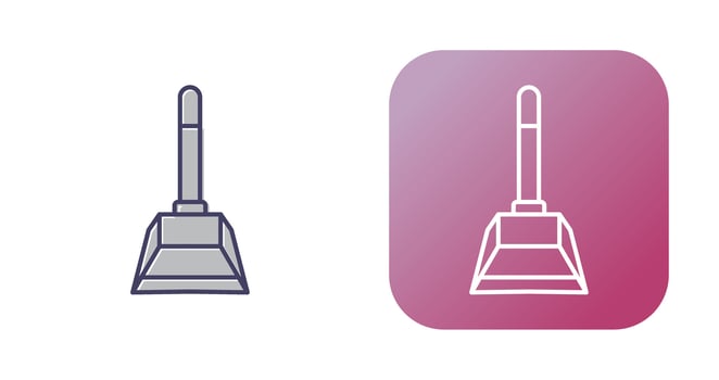 Dustpan Vector Icon