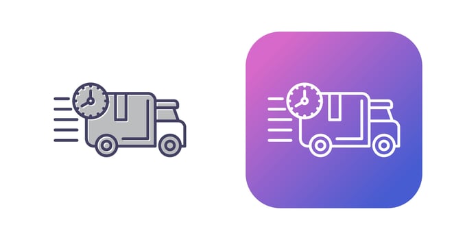 Fast Delivery Vector Icon