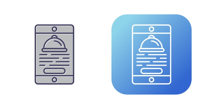 Food App Vector Icon