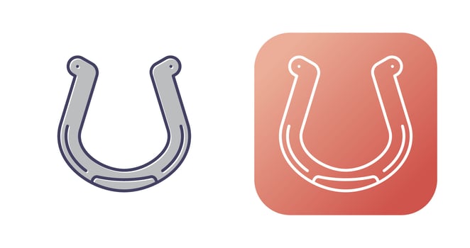 Horseshoe Vector Icon