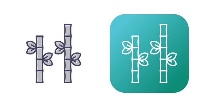 Bamboo Vector Icon