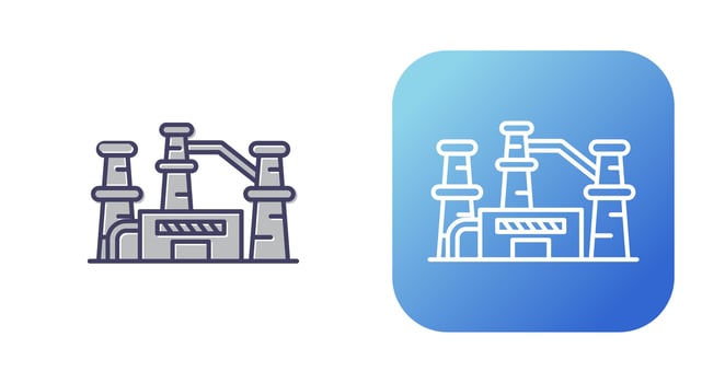 Factory Vector Icon