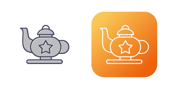 Teapot Vector Icon